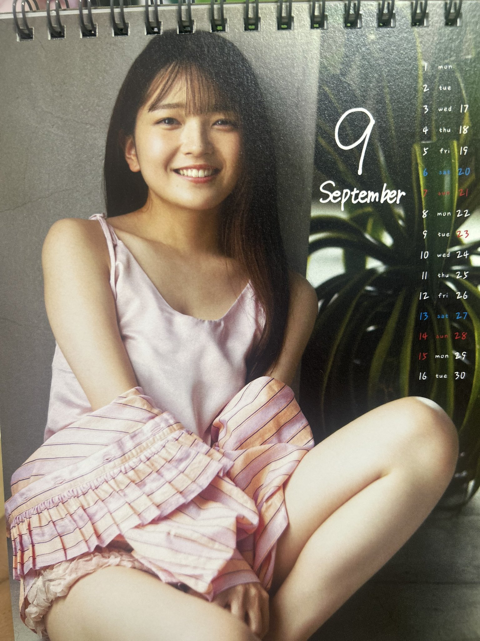 福留光帆2025卓上カレンダー - Search / X