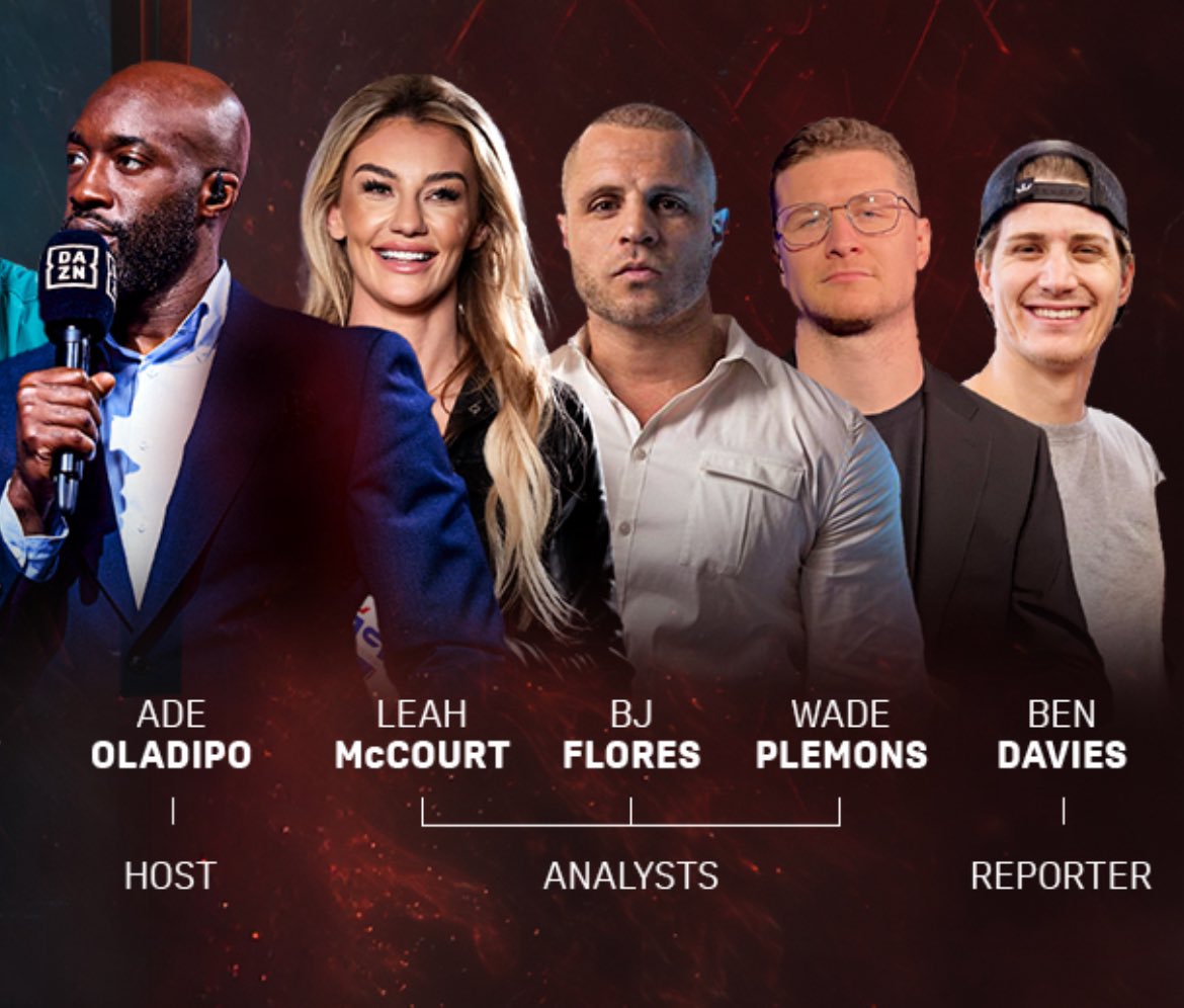You always have to explain the  whys, the where’s  and the hows…our goal at DAZN is for everybody that tunes in to leave with a deeper understanding of the sport of boxing. 

We trying to keep things interesting over  here at <a href="/DAZNBoxing/">DAZN Boxing</a> .

<a href="/MisfitsBoxing/">Misfits Boxing</a> 
<a href="/MamsTaylor/">Proper Loud Music</a> 
<a href="/WadePlem/">Wade Plemons</a>