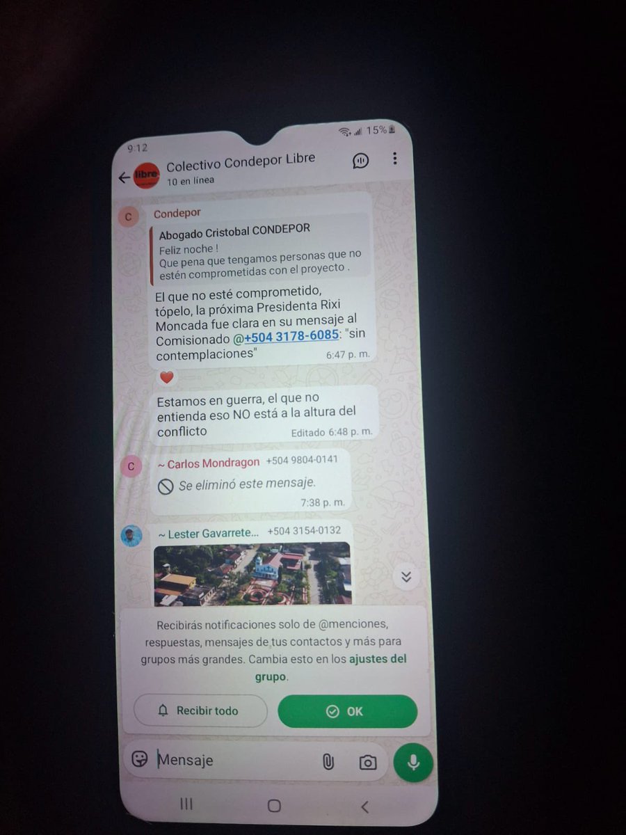 “Rixi fue clara, sin contemplaciones”

El que no este comprometido “tópenlo” esa fue la instrucción, quien no fuese a la marcha mañana lunes no la cuenta. 

Así amenazan a los empleados públicos en la <a href="/condeporhn/">CONDEPOR</a> <a href="/moncadamario30/">Mario Moncada</a>