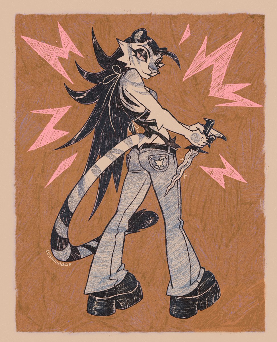 wanna say hello to my little friend? 😈