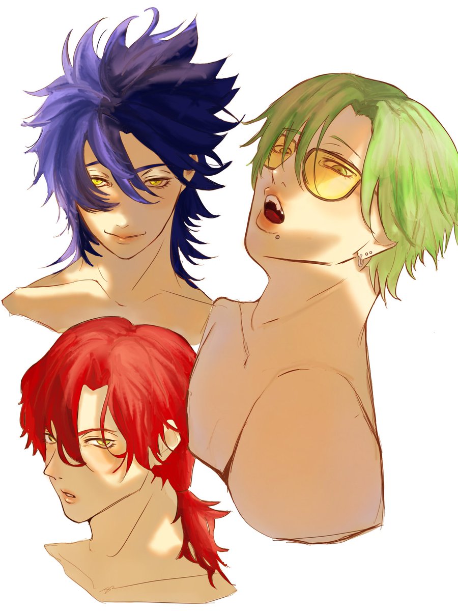 試験勉強つらすぎて現実逃避の落書き、、
試験早く終われ

#絵描きさんと繋がりたい