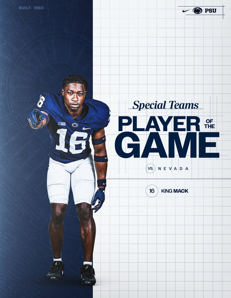 James Franklin (@coachjfranklin) on Twitter photo Game 1 Players of the Game
O: <a href="/AllarDrew/">Drew Allar</a> (<a href="/medinaathletics/">Medina Athletics</a>)
D: <a href="/thedanidennis/">Dani Dennis-Sutton</a> (<a href="/McDonoghFB/">McDonogh Football</a>)
ST: <a href="/kingmack2004/">King Mack</a> (<a href="/STA_Football/">Aquinas Football</a>)
#WeAre Game 1 Players of the Game
O: <a href="/AllarDrew/">Drew Allar</a> (<a href="/medinaathletics/">Medina Athletics</a>)
D: <a href="/thedanidennis/">Dani Dennis-Sutton</a> (<a href="/McDonoghFB/">McDonogh Football</a>)
ST: <a href="/kingmack2004/">King Mack</a> (<a href="/STA_Football/">Aquinas Football</a>)
#WeAre