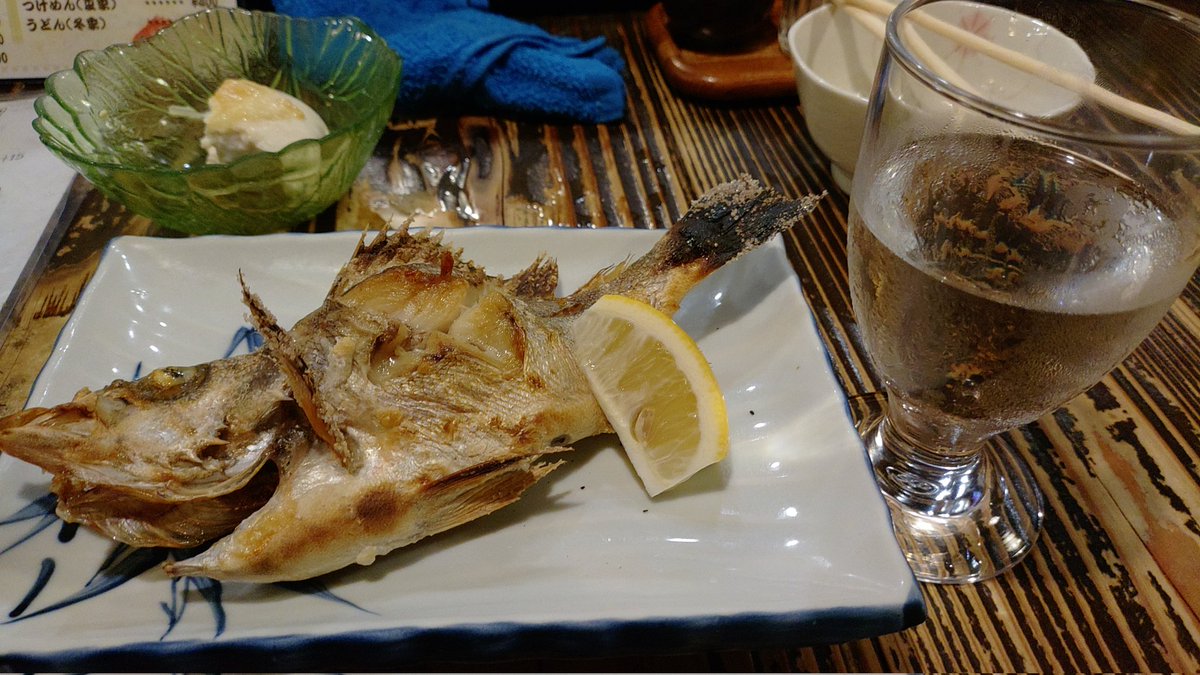 鶴岡の夜をうろうろ。
入ったお店で美味しいお酒。
魚も美味しかった。
#はやちねさんぽ