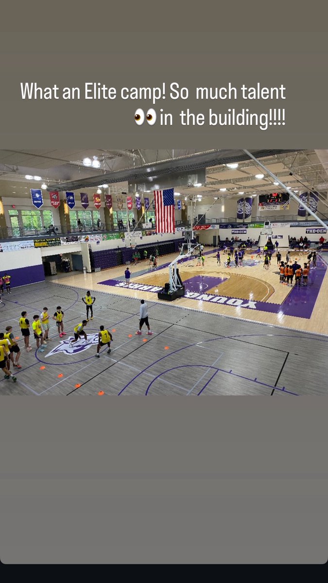 What an Elite camp! So much talent in the building today!!!!!!