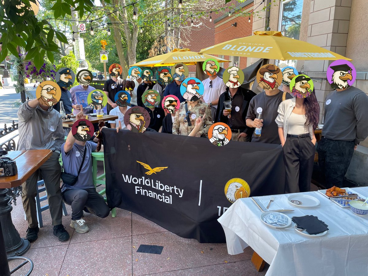 Huge thanks to everyone from Solana, Ethereum, and Bitcoin communities who came together for today’s $WLFI meetup🙌

$WLFI family is full of passionate people from all backgrounds — and today we felt that energy. 💯

History was made here once before — and today we added a new
