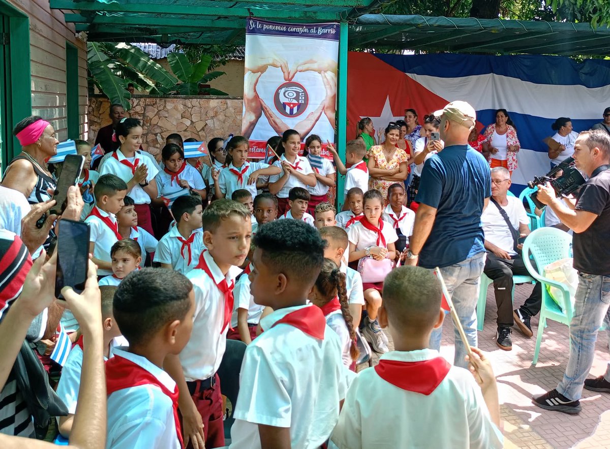 Rumbo al 65 Aniversario de los #CDRCuba #Cuba #65AñosCDR #SomosDelBarrio