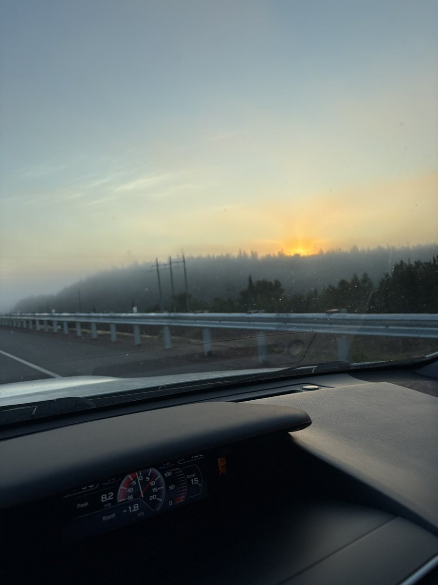 Sick of the city life: Day #3

I never thought I’d be so happy to see rocks. Woke up in Silent Hill and almost had a new black bear hood ornament 😅 I really didn’t want to cross the border, took the scenic route instead.