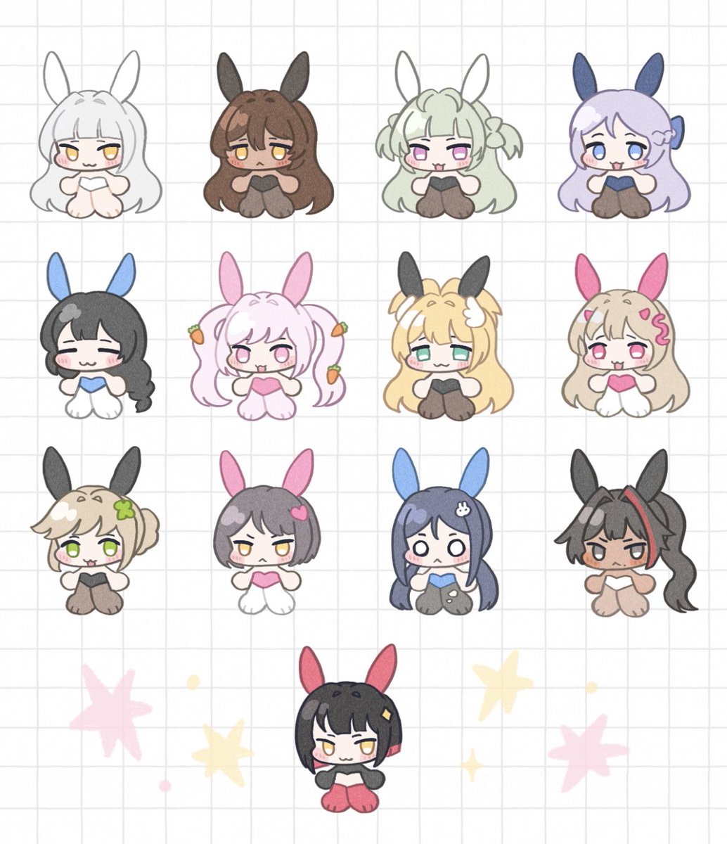 bunnies 🐰

#ニケ #NIKKE #NIKKEfanart