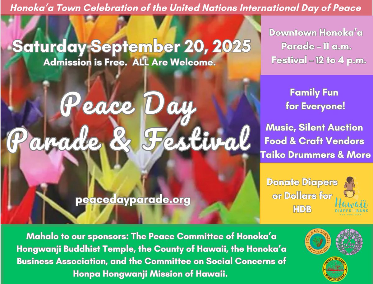 Peace Day Parade tweet media