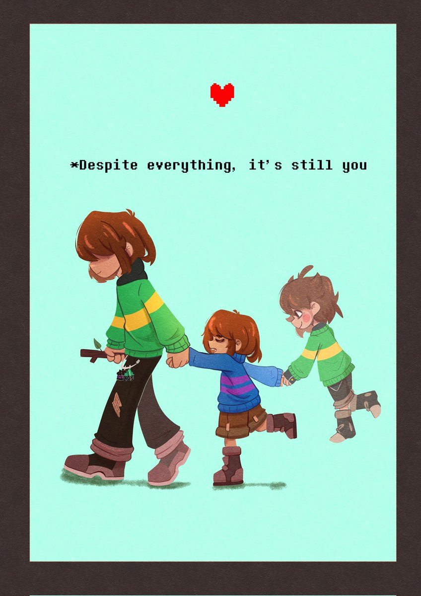 caoticbeuty's tweet photo. Another draw 
KFC jsjs
#undertale #DELTARUNE #Krisdeltarune #frisk #Chara https://t.co/eDQU3gr74P