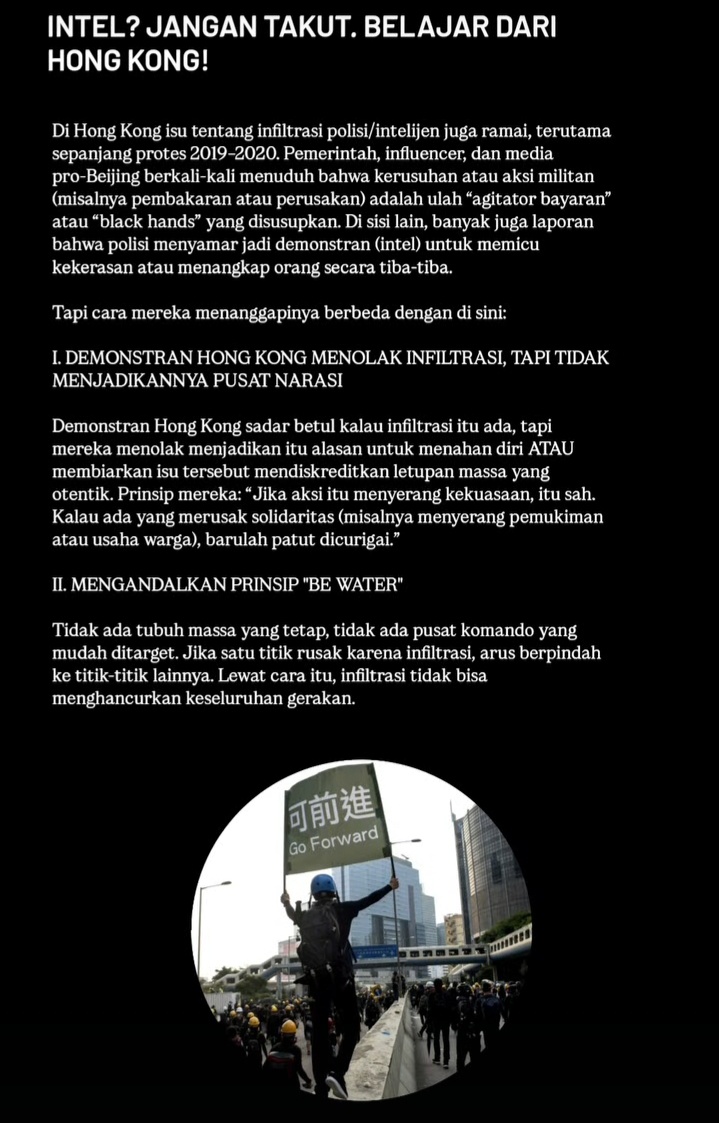 seranganfisik's tweet photo. Bagi Siapapun Yang Turun Ke Jalan Hari Ini, Goodluck Untuk Kalian. Kita Kutip Serta Pelajari Hongkong Movement ✊ https://t.co/FE7JouhMEL