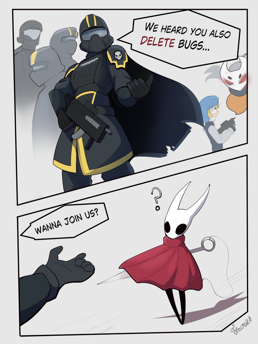 Ready for the bugs 🦟
Silksong x Helldivers