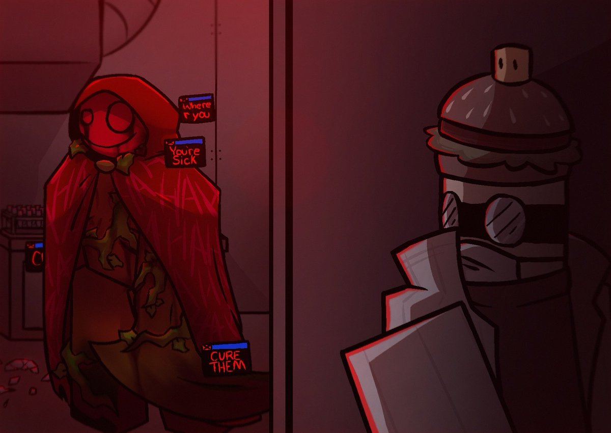 RA_BLOODLUST's tweet image. - Full Design Teaser - 
&quot;The Nightmare I Caused&quot; 
New Designs for Coolkid and 007n7 in Bloodlust! (Full in replys)
#Roblox #Robloxgame #Robloxmyths #RABloodlust