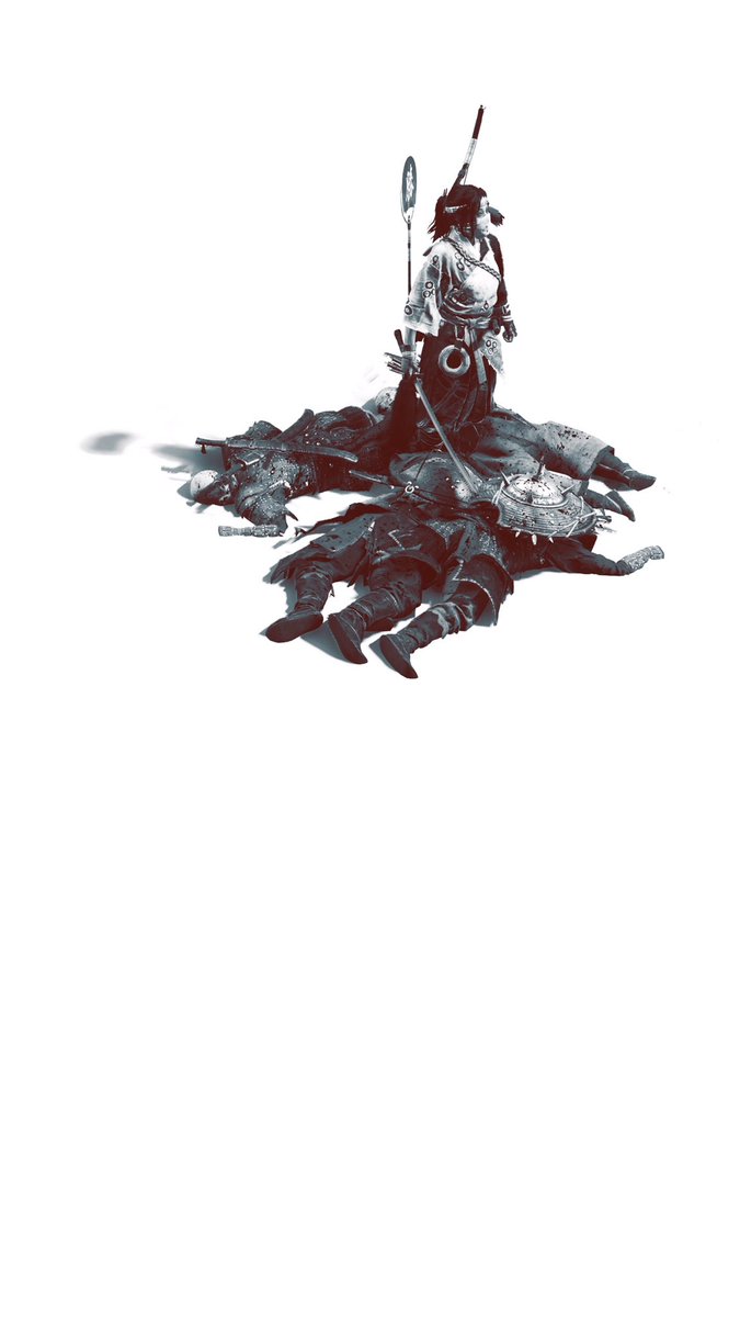 #GhostOfTsushima
弓取