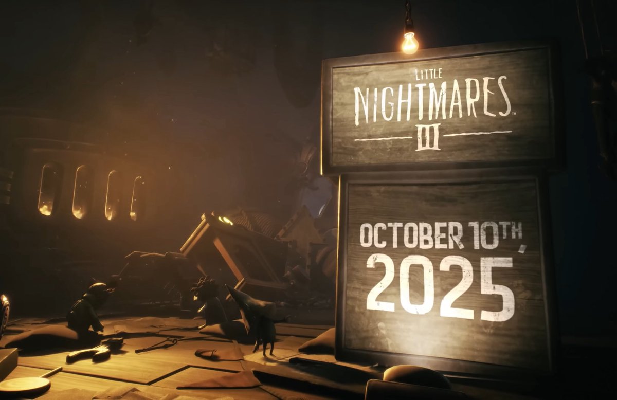 SAY IT, LITTLE NIGHTMARES 3 FINALLY RELEASES NEXT MONTH, PRE ORDER HERE: bandainamcoent.com/games/little-n… #LittleNightmaresIII