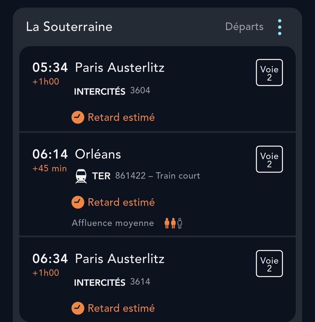 Lundi matin comme il en arrive souvent... 😤