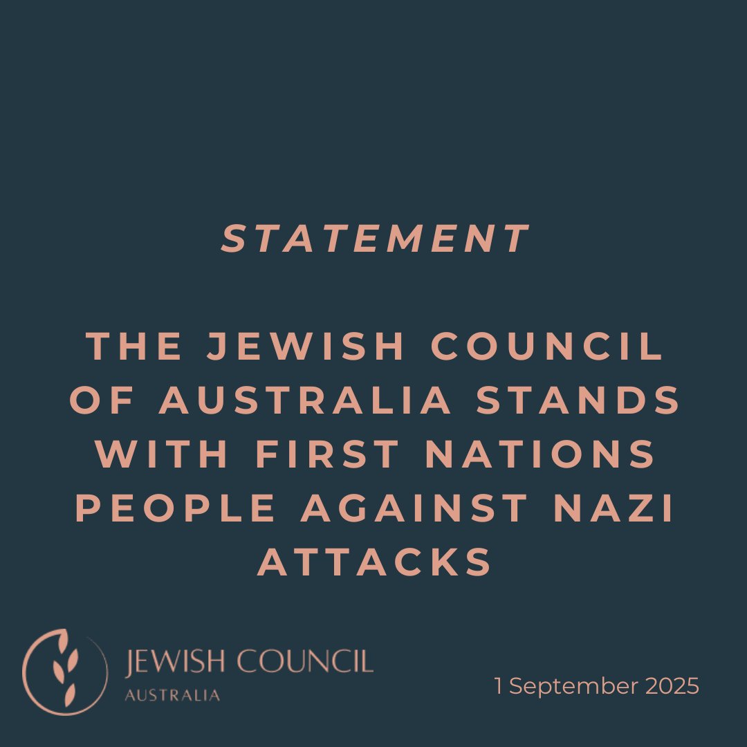 Jewish Council of Australia tweet media