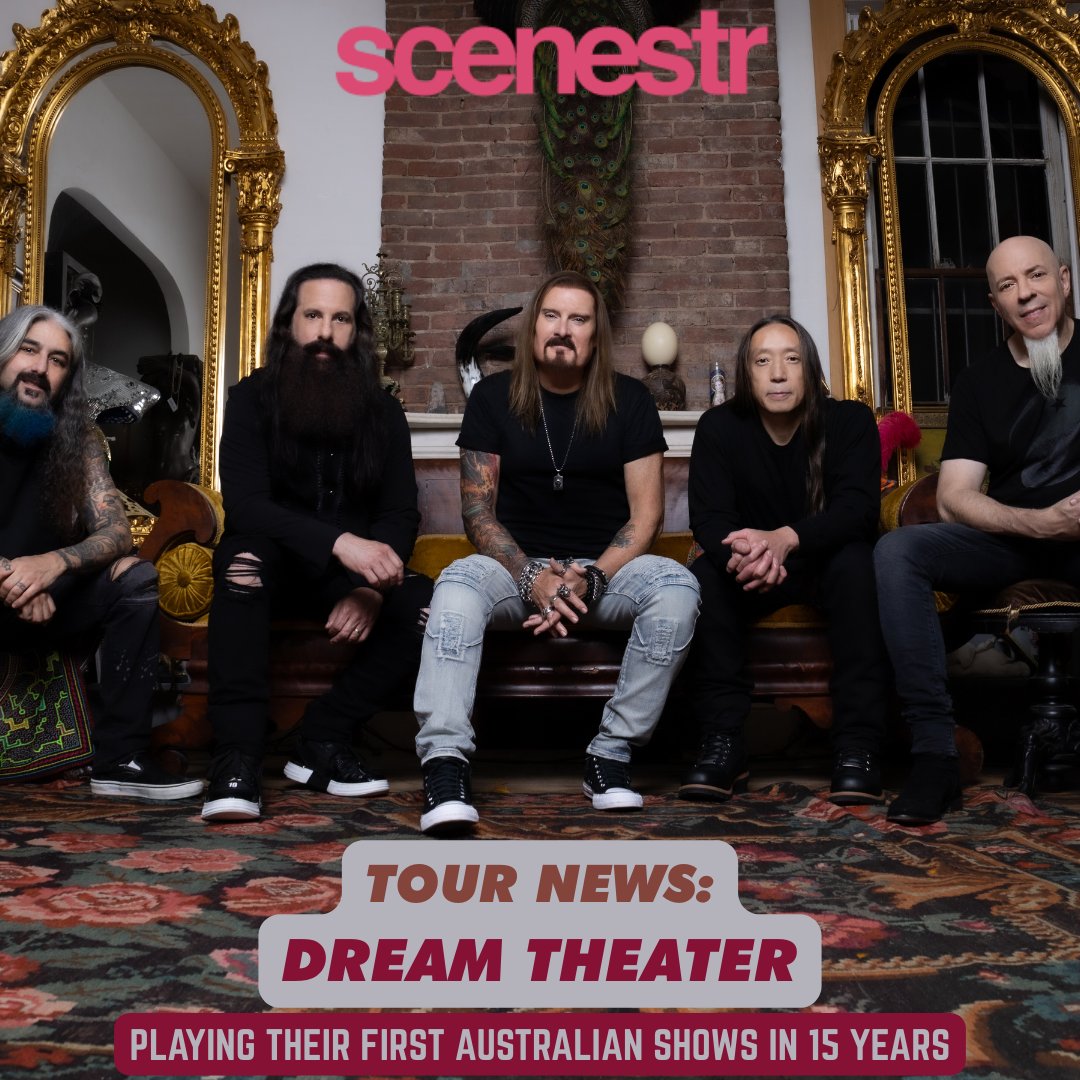 scenestr (@scenestr) on Twitter photo Tour news: Back with their iconic line-up, <a href="/dreamtheaternet/">Dream Theater</a> return to Australia for the first time in 15 years. <a href="/destroyalllines/">Destroy All Lines</a>
Check out the tour dates: scenestr.com.au/music/dream-th… Tour news: Back with their iconic line-up, <a href="/dreamtheaternet/">Dream Theater</a> return to Australia for the first time in 15 years. <a href="/destroyalllines/">Destroy All Lines</a>
Check out the tour dates: scenestr.com.au/music/dream-th…