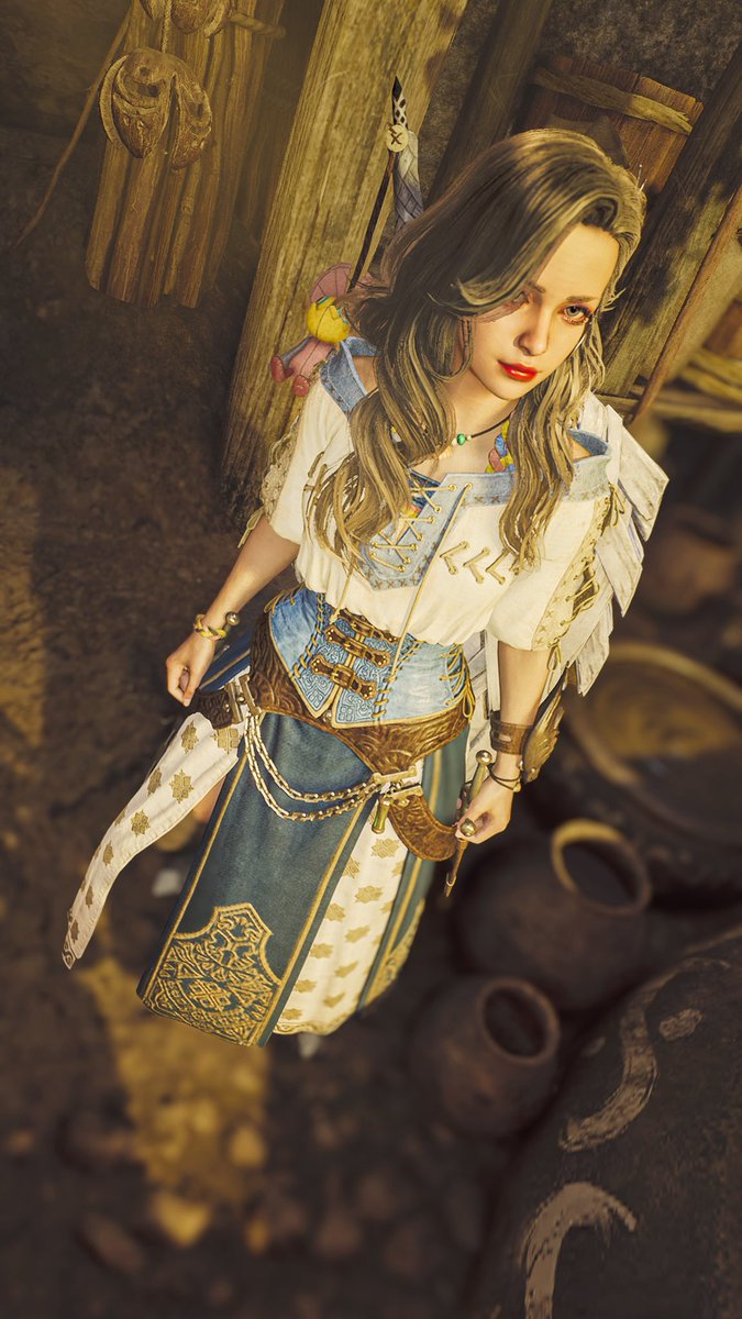 昨日ふざけてたオババのところ
盛れる〜〜↑↑(当社比)

盛れてるのかわかんないけど。

#MonsterHunterWilds 
#MHWilds_Photomode 
#モンハンワイルズ
写真上手くなりたいな〜(ᵔᴥᵔ)