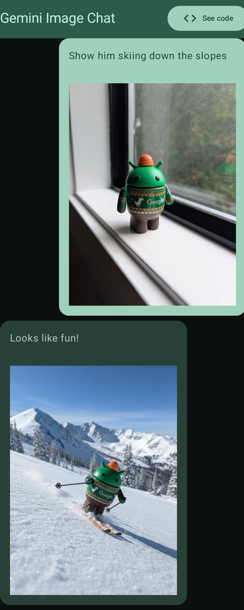 At that point, you probably heard about Gemini 2.5 Flash Image ✨🖼️ a.k.a Nano Banana 🍌 

Great news for Android Developers: it is very easy to integrate into your app via Firebase AI logic!

Take a look at the code sample we just published:

github.com/android/ai-sam…