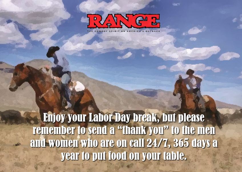 MagazineRange's tweet image. Enjoy #LaborDay 
#eatsteak 
#ThankaRancher 
On the RANGE
rangemagazine.com