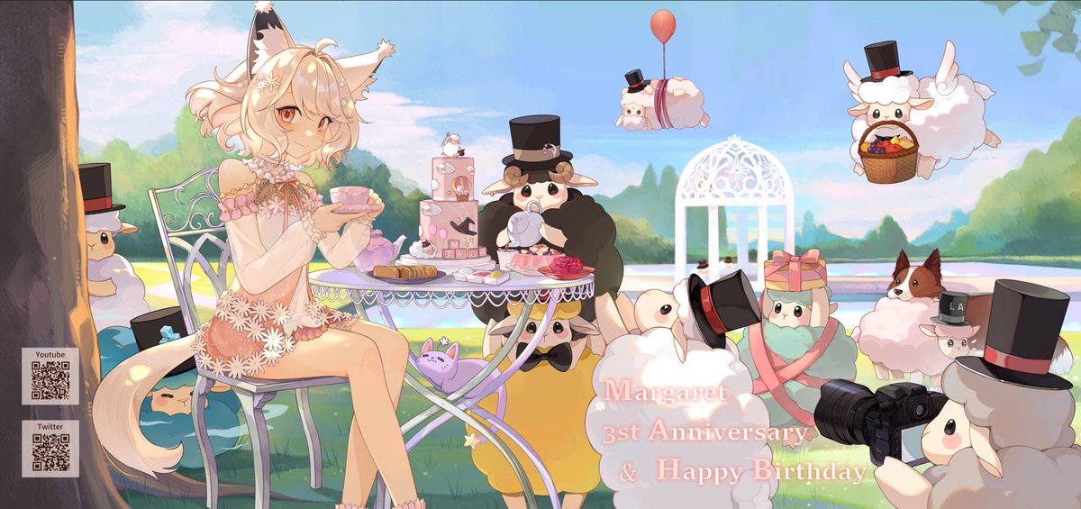 [西門捷運站-瑪麗三週年和生日廣告燈箱]
嗨~狐狐
羊羊們又來啦~
在這邊祝妳三周年以及18歲生日快樂
往後的日子也請妳多多指教囉~
讓我們繼續陪伴彼此，一起創造更多的回憶吧~

驚不驚喜意不意外 羊羊又調皮了欸嘿 ≧ω≦ )b

#呼叫極狐
#西門瑪麗燈箱