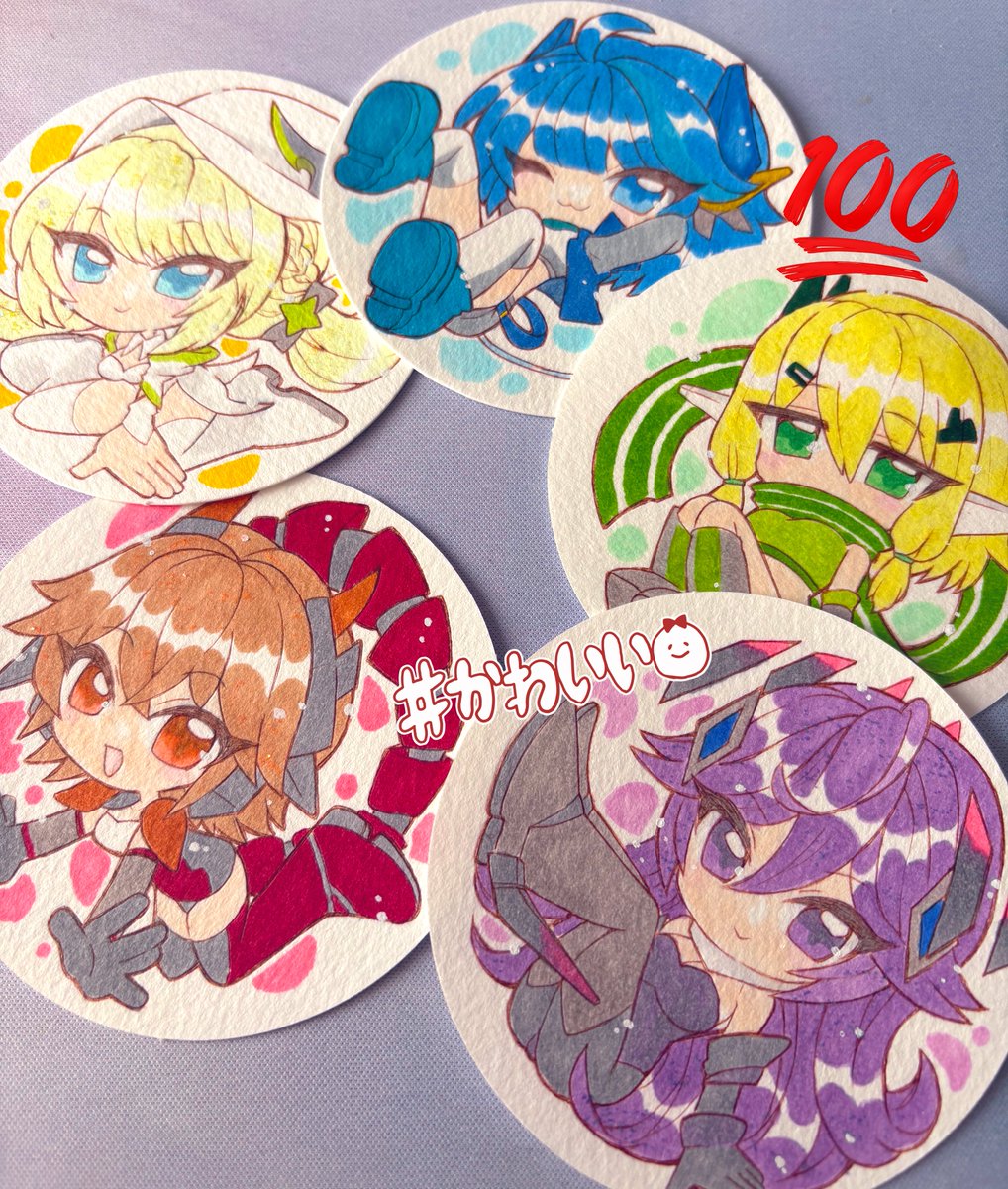 できたー！かわいい！
スコピお気に入り！

#星の翼