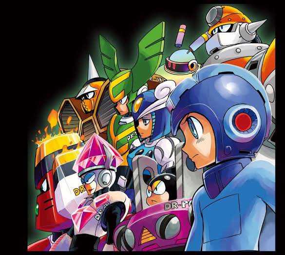 ariga_megamix's tweet image. For Rockman 9, I was asked to draw the jacket illustration and manga for the official arranged soundtrack.
Working on it gave me a nostalgic feeling, similar to how I used to interpret and build the bosses directly from the Famicom screen.

What was different this time was that I…