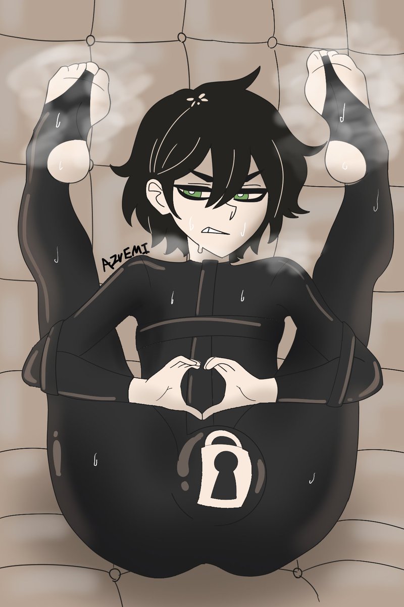 🔞 AzureEmmi (@azureemmi) on Twitter photo Andy's padded room punishment continues! This time in a commission for <a href="/Cemdumpster/">Cemmy (Commissions OPEN❤)</a>
Forced to hold this pose and keep those steaming feet next to his face for hours. Andy's padded room punishment continues! This time in a commission for <a href="/Cemdumpster/">Cemmy (Commissions OPEN❤)</a>
Forced to hold this pose and keep those steaming feet next to his face for hours.