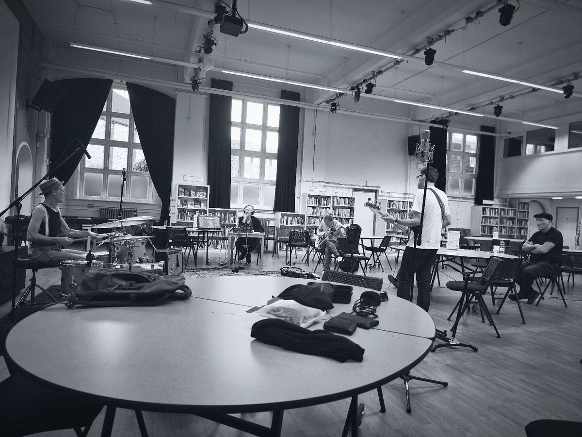 Recording day with #iamjonklein &amp; #real_jah_wobble