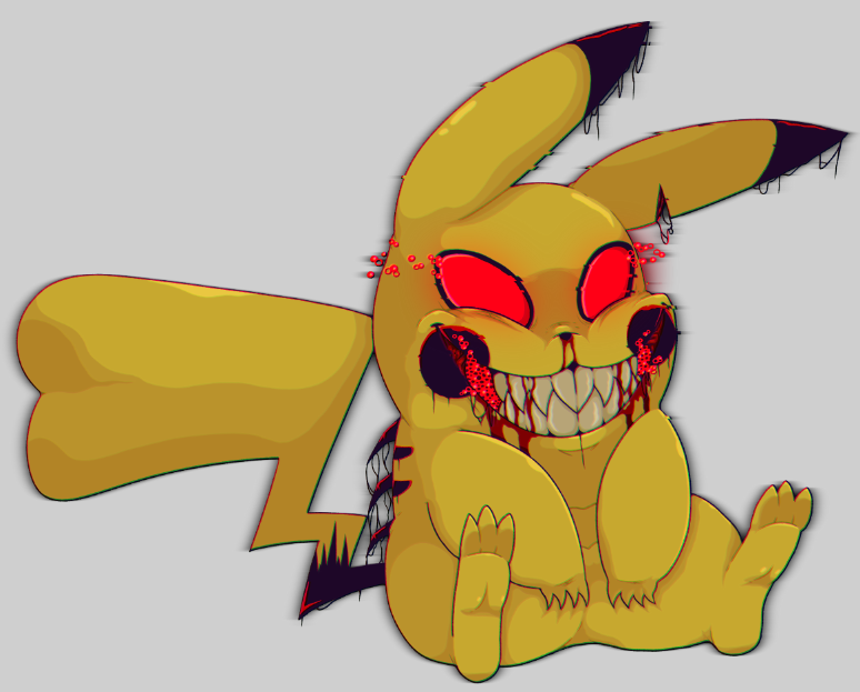 Making Scary Pokémon again #pokepasta #pokemonexe #exeoc #pikachu