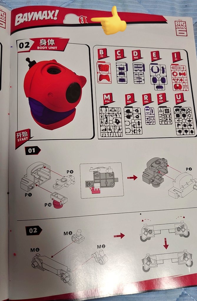 共鳴GONG Action model kit BIG HERO 6 BAYMAX ベイマックス 2.0の