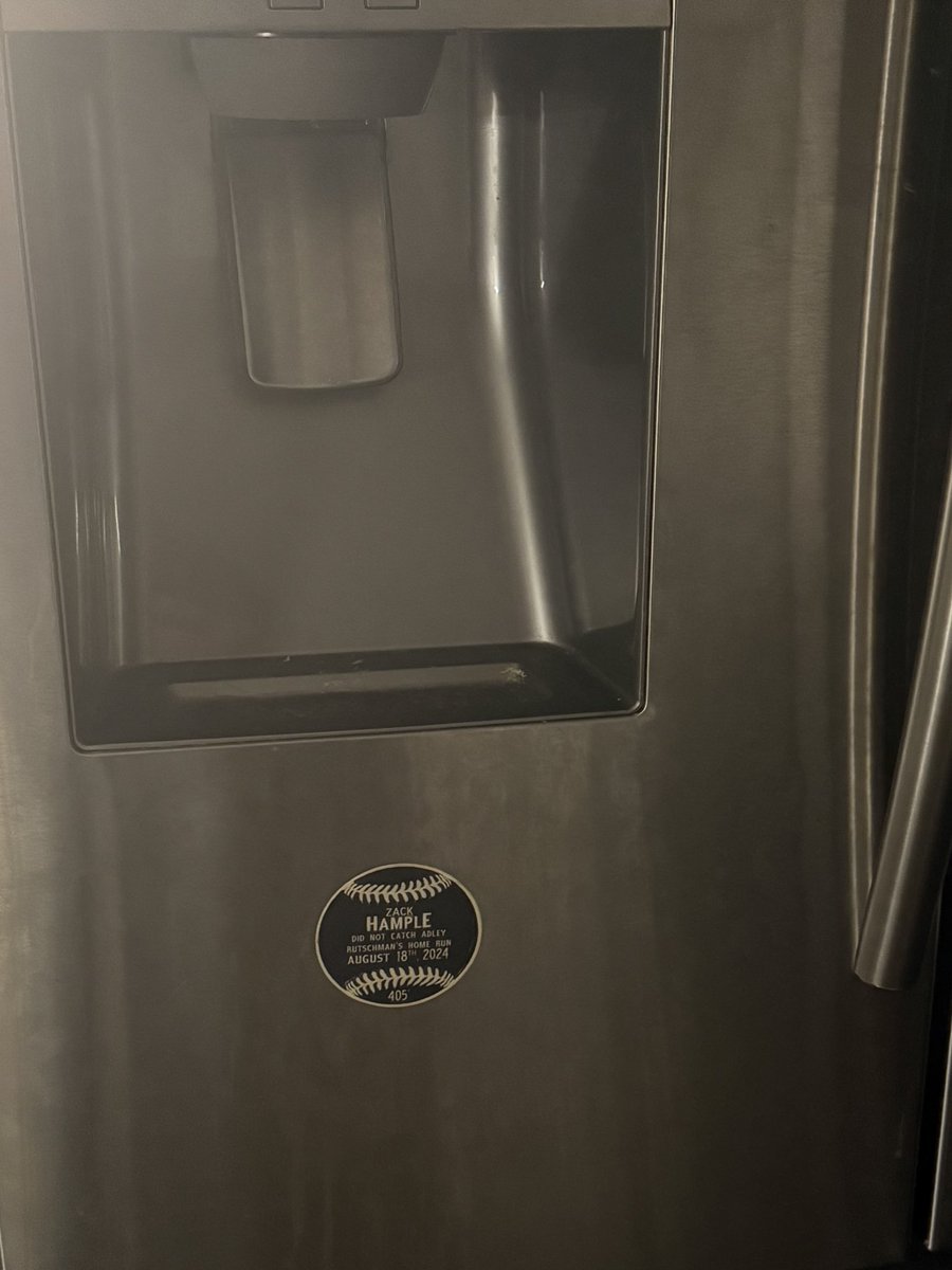 ITZMEJRIZZY's tweet photo. @relishdaddy sighting on the fridge https://t.co/rITHkpIKIY