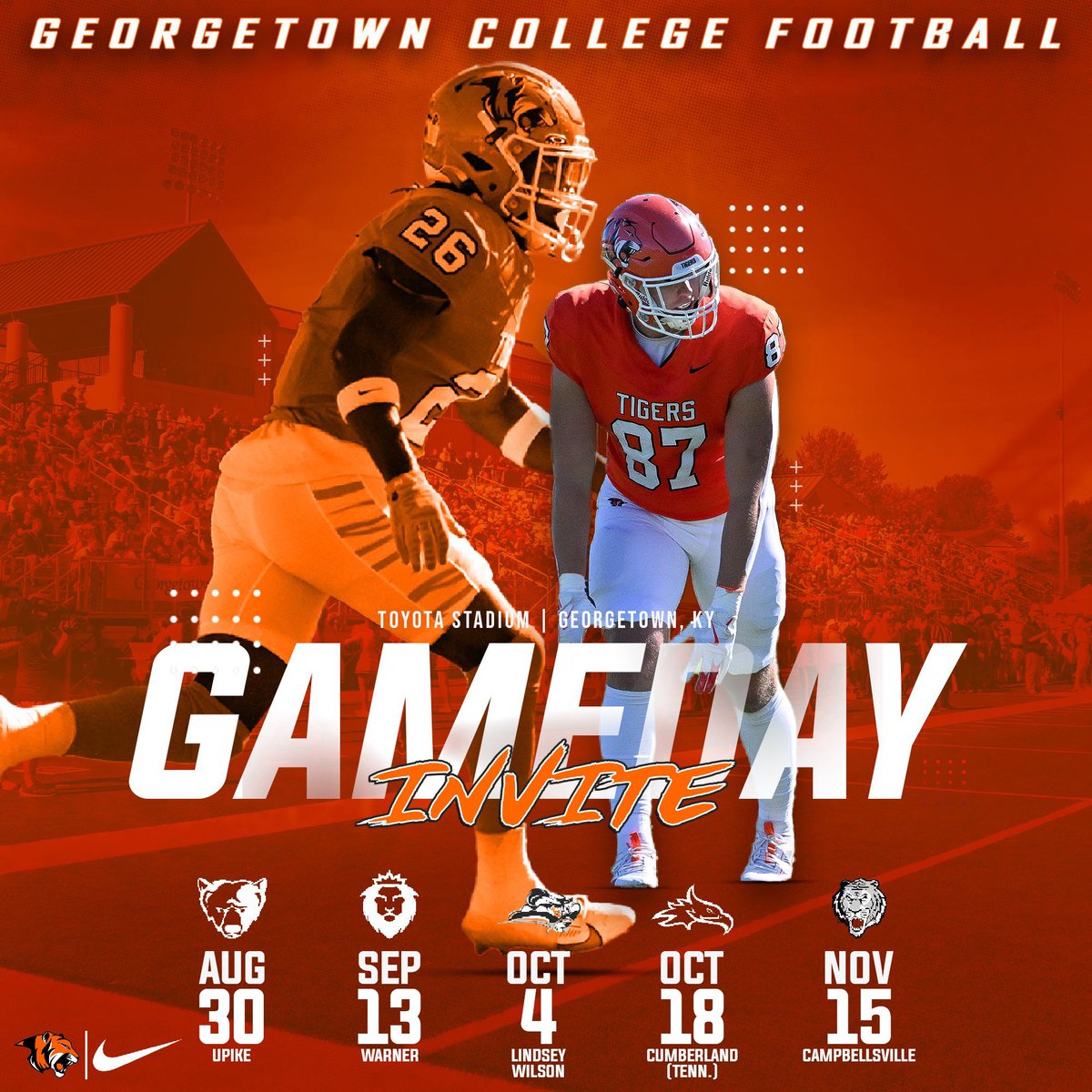 Thank you <a href="/Gtown_Football/">Georgetown College Football</a> <a href="/CoachEllettFB/">Boots Ellett</a>
