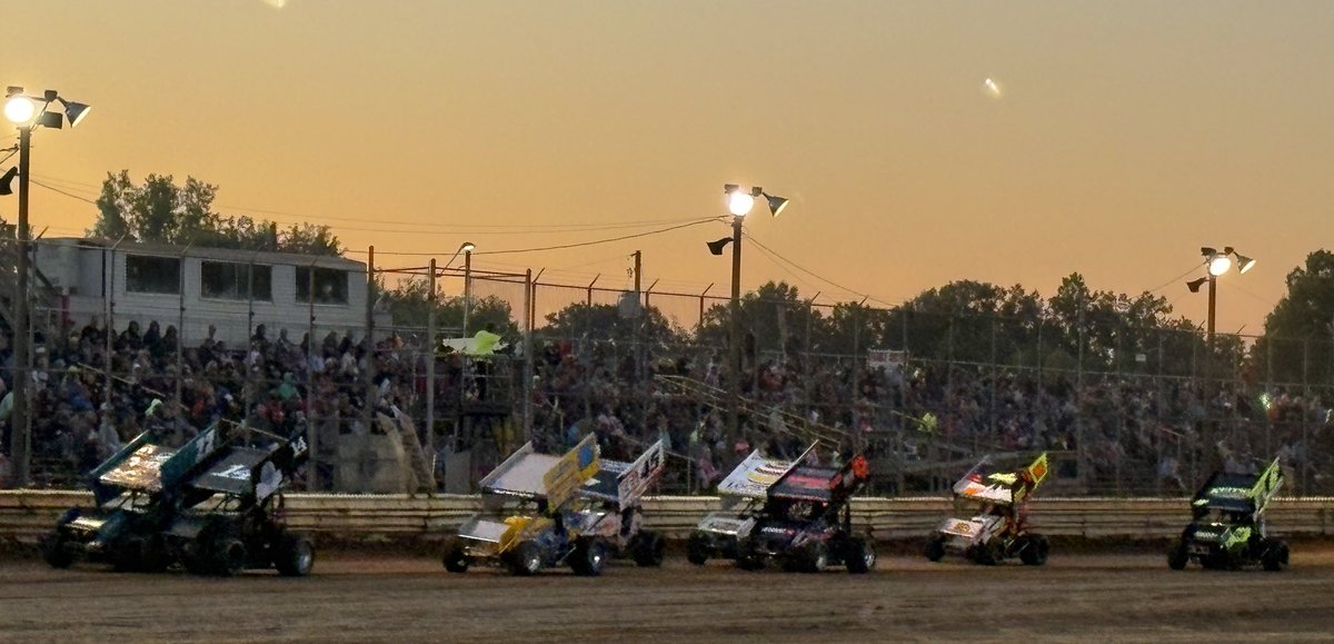 Great Labor Day eve at <a href="/wcsohio/">Wayne County Speedway</a> <a href="/AllStarSprints/">ASCoC</a>