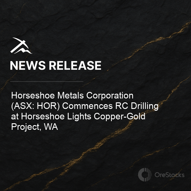 OrestocksNews's tweet photo. Horseshoe Metals Corporation (ASX: HOR) began 1,550m RC drilling at Horseshoe Lights to infill Motters oxide and test gold targets west of the pit. Offtake and funding talks with traders ongoing; site visits next week. #copper

Read more: https://t.co/gbkTXCSG59 https://t.co/Epxm2PniCL