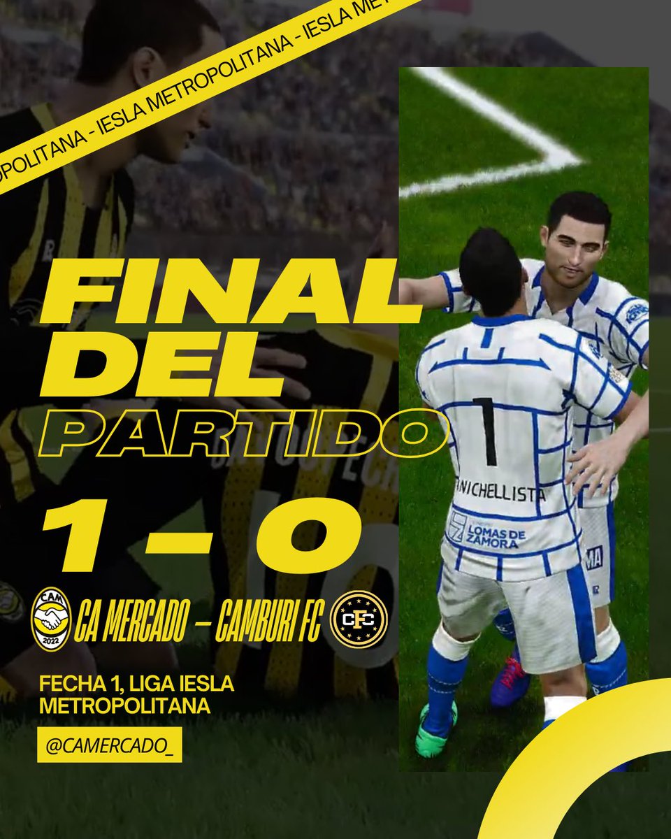 CA Mercado🟡⚫️ tweet media