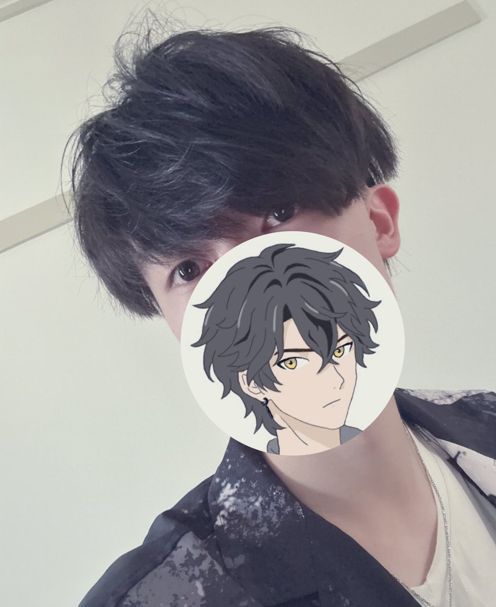 久々のおろし髪