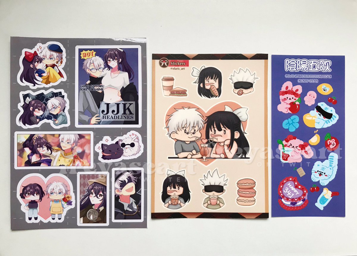freyascart's tweet photo. ‼️ RUSH SALE ‼️

gojohime merch
— check thread
— onhand

dm to claim

# wts lfb ph jjk jujutsu kaisen gojo satoru utahime iori gjhm photocards pcs ani pocas gouta cafe 2023 2024 goutacafe goods zine pbox chachaxx_x e_ru_____ ikiterue stickers 2dtestosterone Ginger_341 elaris_art https://t.co/KlSiiciVgu