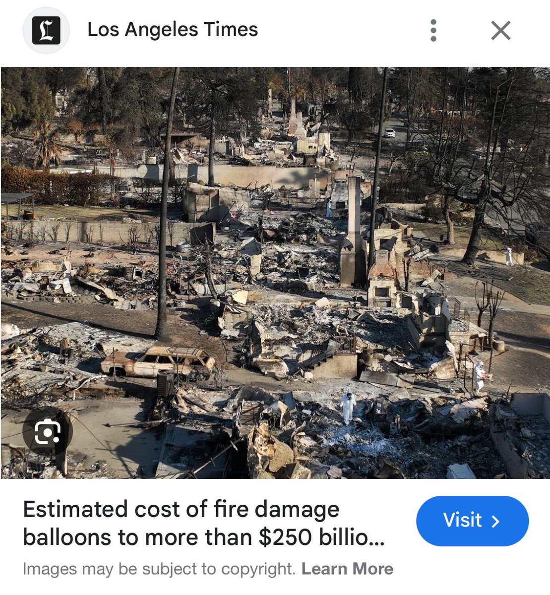 <a href="/catturd2/">Catturd ™</a> It was planned fire:
The Homeowners Ins. Canceled, before! 
Late Fire Dept. response 
Dried reservoirs 
Delayed Permits to rebuild
And State Land-grabbed. The goal achieved to..

just like Maui-Lahaina’s fire