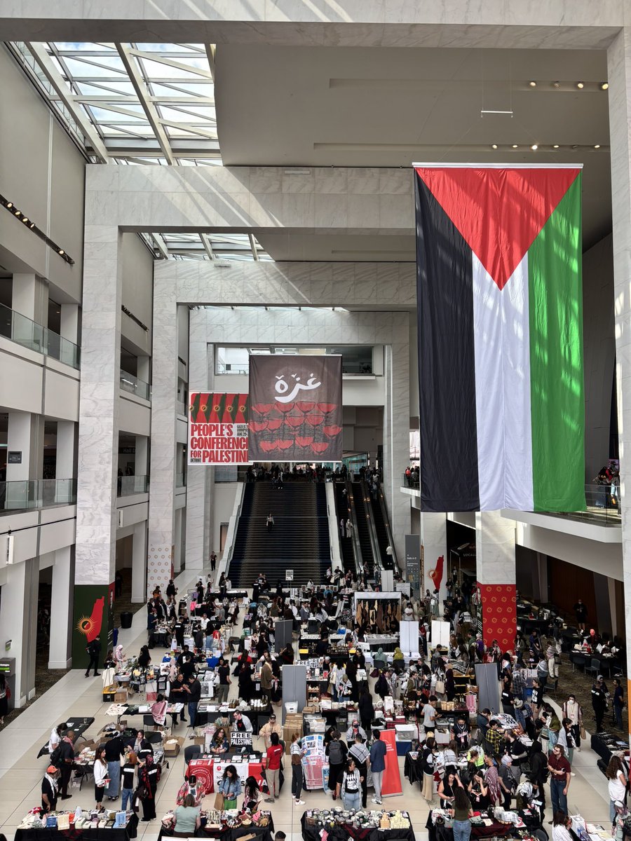 The People’s Conference for Palestine has been insightful and rewarding. It’s a joy to be on the ground reporting for Palestine in America (<a href="/palestinianmag/">Palestine in America</a>). Grateful to use my talents for work that actually matters, Alhamdulilah. Stay tuned for the work as it’s published!