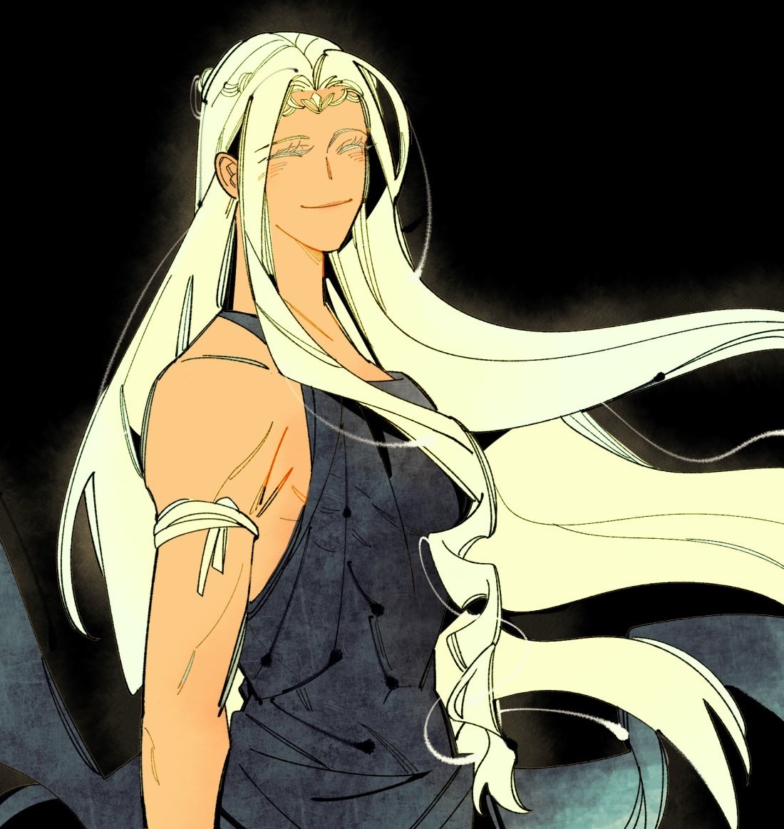 It's an old habit. Tends to happen when I'm with someone so gorgeous.