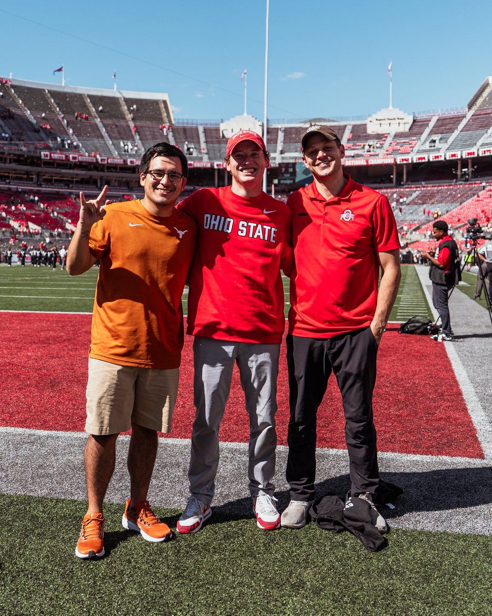 Full circle moment yesterday. Without these guys, I’d be nowhere in my career. It’s not about the football, but the people you do it with. Let’s all run it back again here soon.