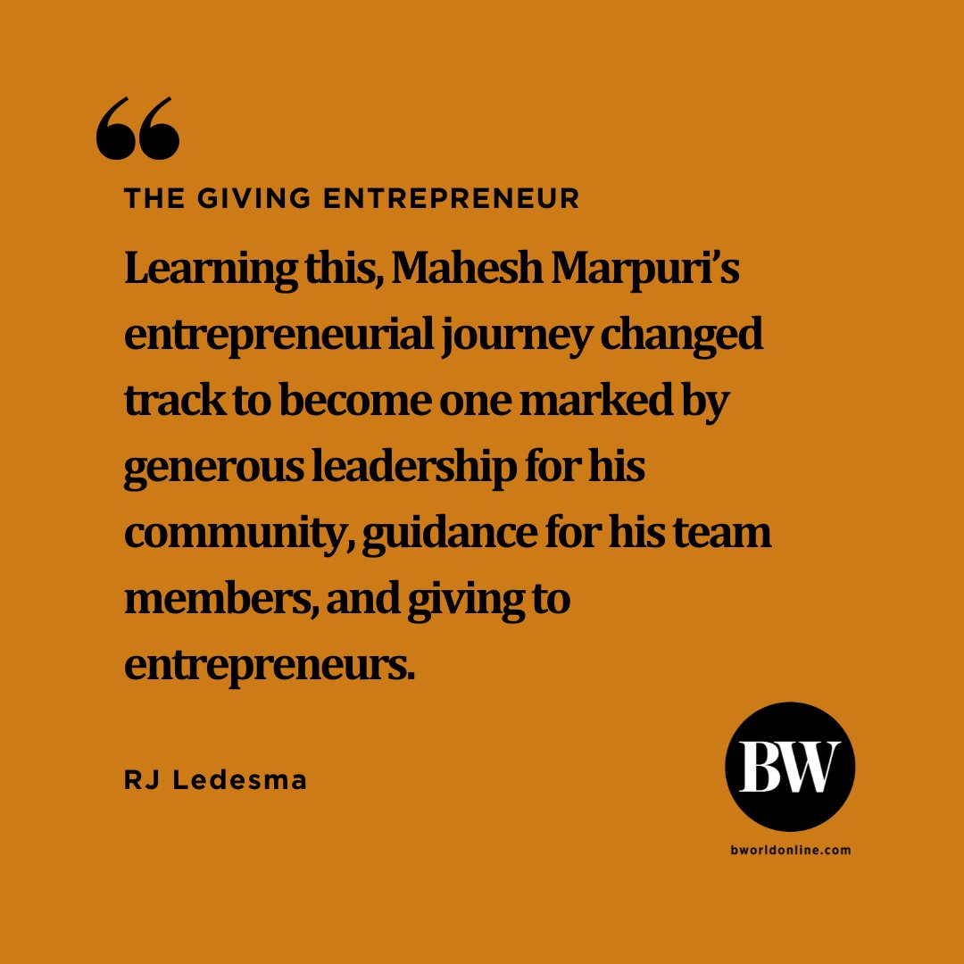 OPINION | The Giving Entrepreneur
By RJ Ledesma
Read: zurl.co/RxmE1