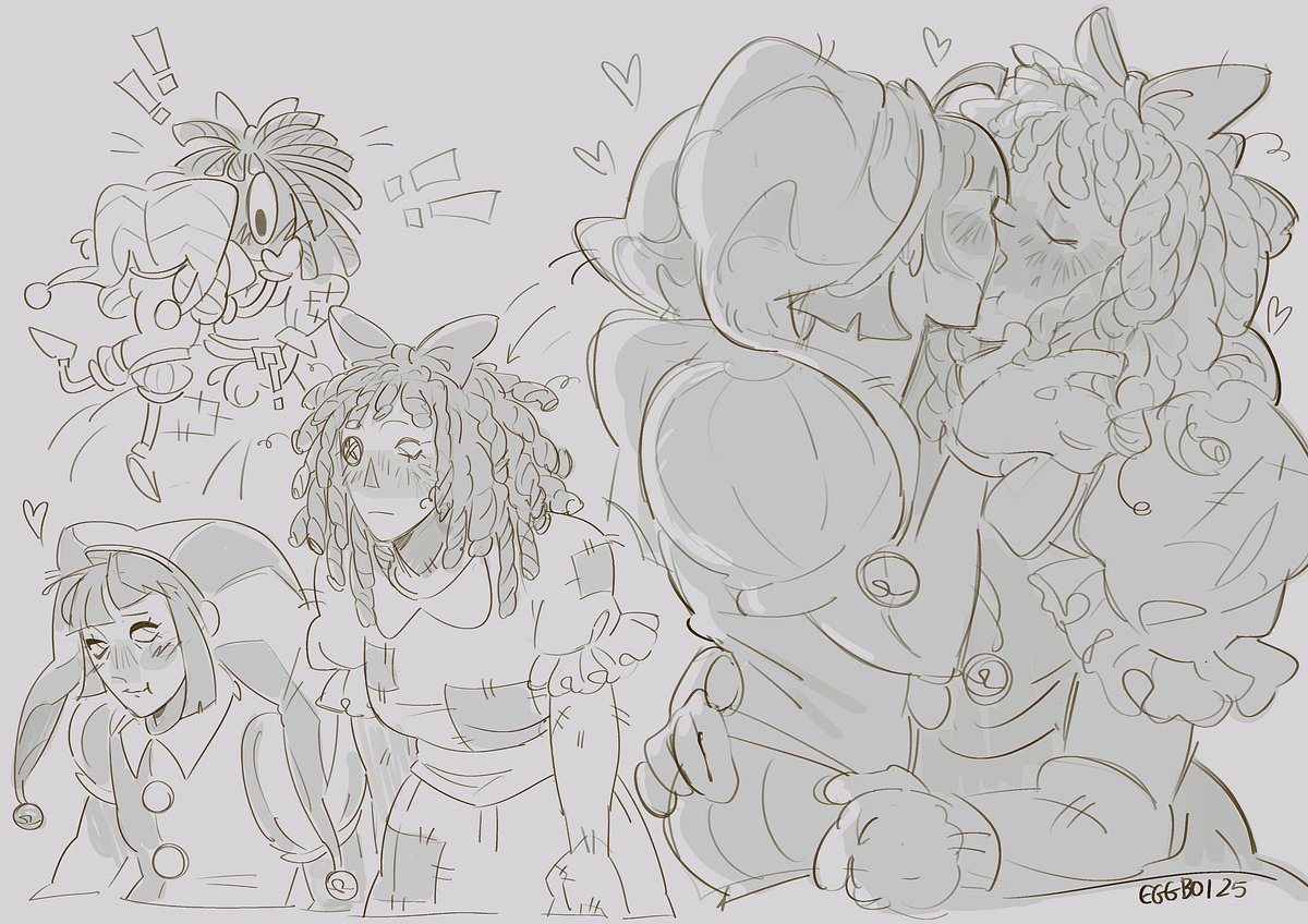 Idk man....*kicks rock*
#ragathaxpomni #jesterdoll #ragapom