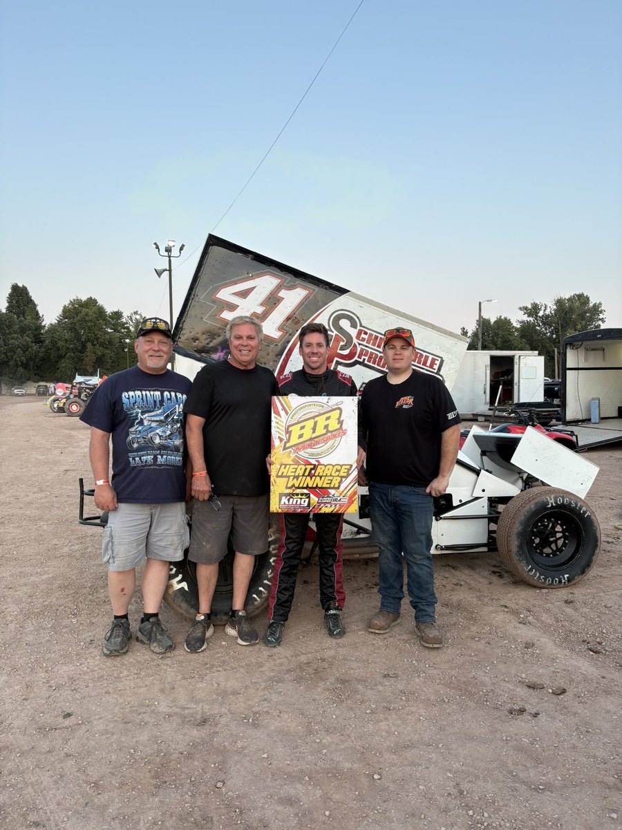 <a href="/SchinderleMTRS/">Thomas Schinderle</a> wins Behling Racing Heat Race #2 presented by Body Craft of Antioch!🏁