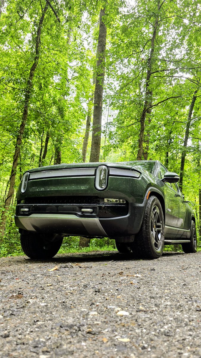 Can't have a crooked smile. Camp mode is a savior 🏕️