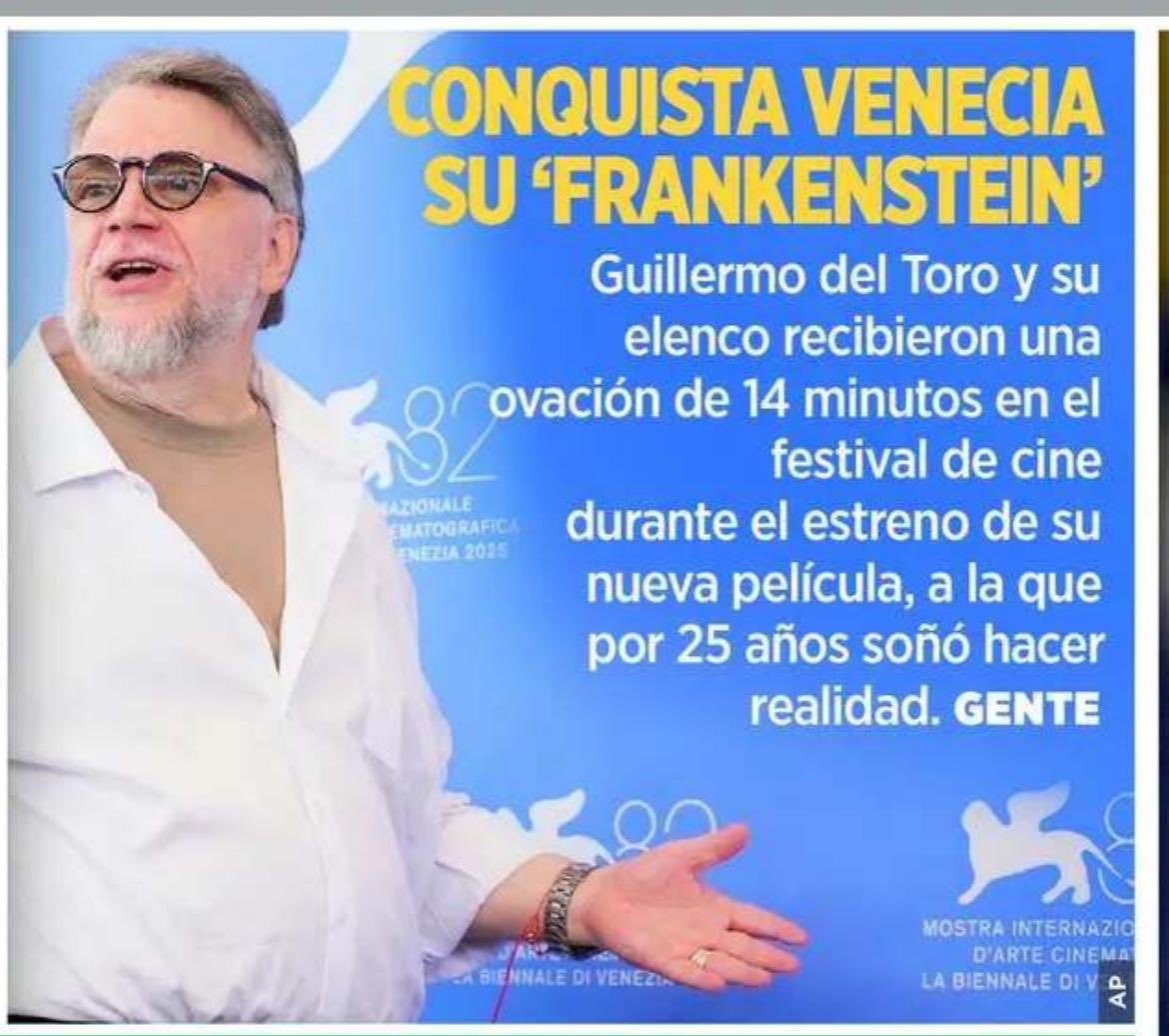 ¡Bravo Guillermo del Toro!! 
👏🏼👏🏼👏🏼👏🏼👏🏼👏🏼👏🏼👏🏼
Eres LO MÁXIMO @realGDT
 ❤️❤️❤️