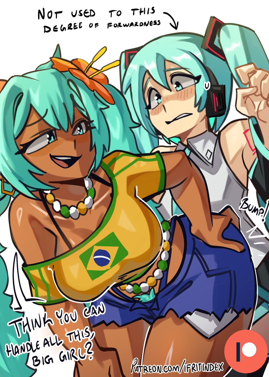 MoxyDraws's tweet photo. I love BR Miku and Miku <3 they are fun to draw https://t.co/Iqj4ee1VAo