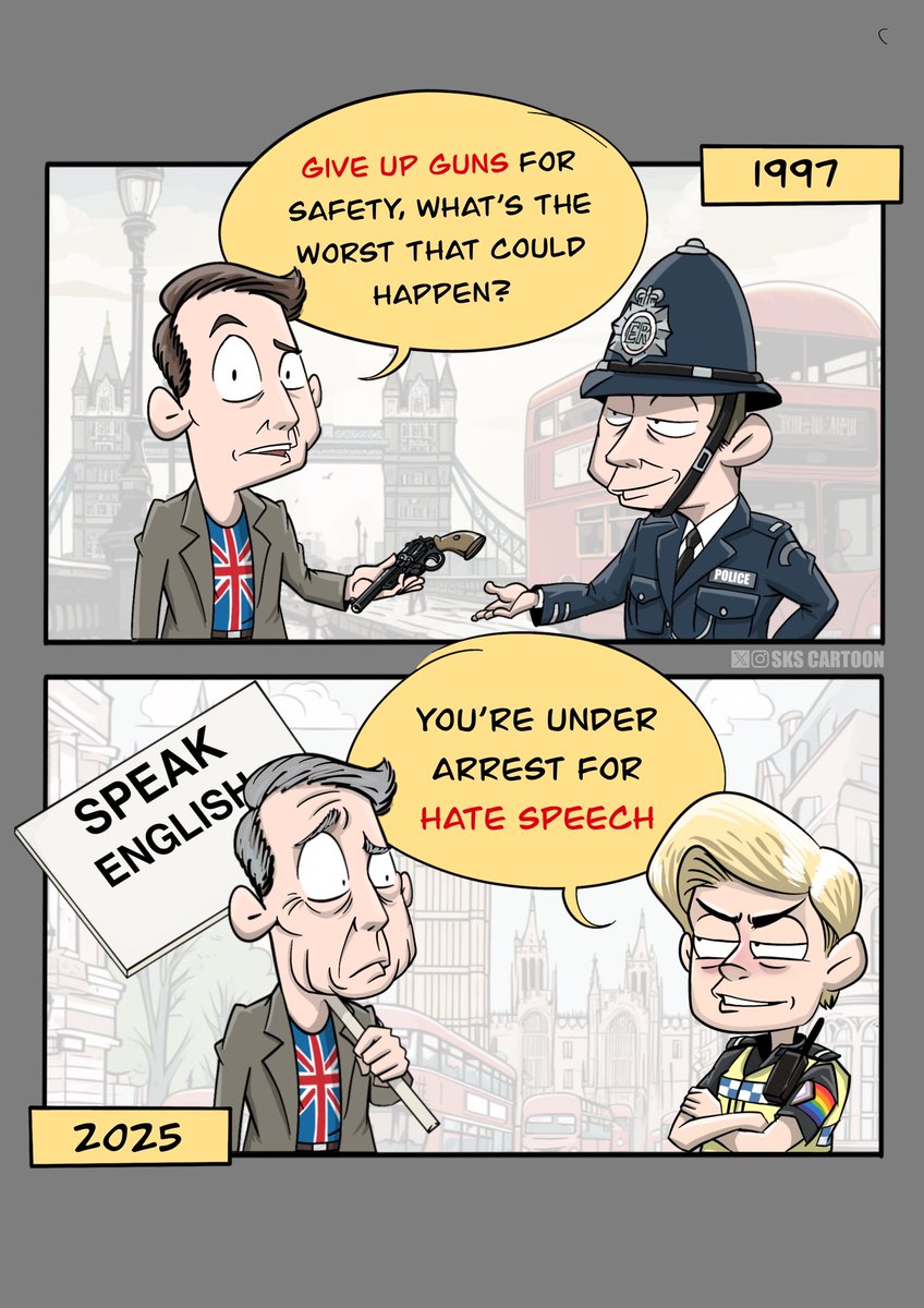 Without the 2nd Amendment, the 1st Amendment won't last long. UK is the best proof.